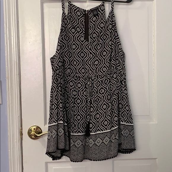 Torrid zipper back tank top - Picture 1 of 4